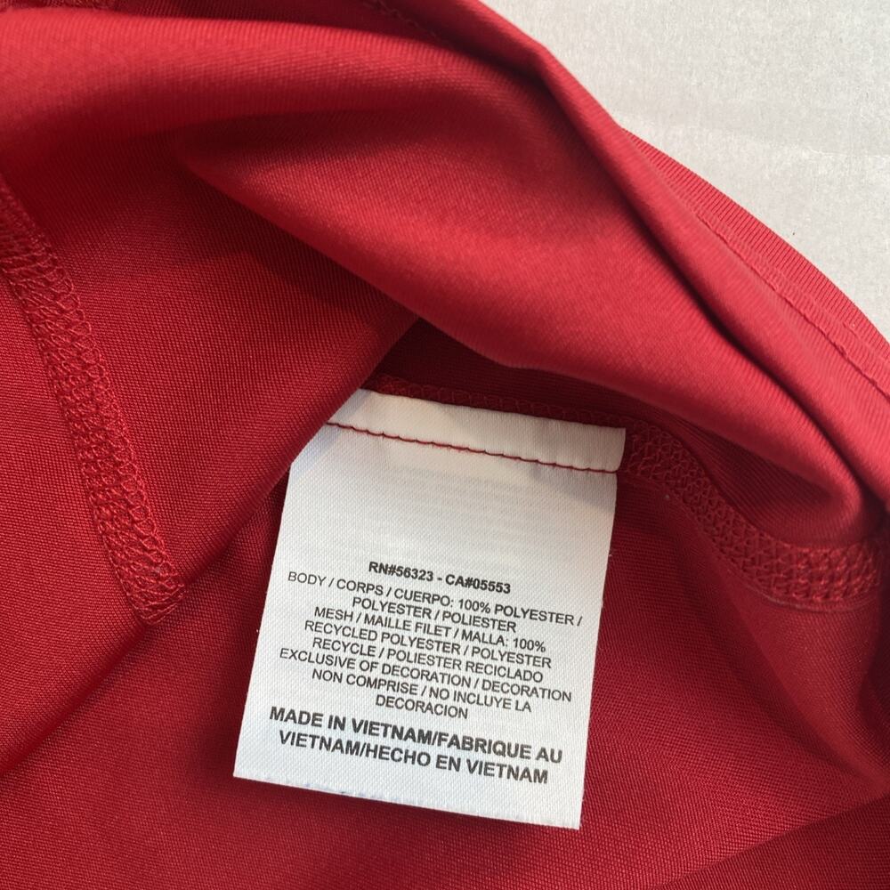 Nike DRI-FIT Sleeveless T-Shirt Men L Red Crossover Basketball 519538-652 - Picture 3 of 5